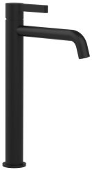 Sapho ICONIC stojánková umyvadlová baterie vysoká, černá mat (AF006B)