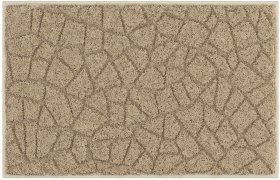 LineaDue TERAZZO - Koupelnová předložka čoko-smetanová Rozměr: 60x100 cm