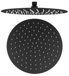 Sapho SLIM hlavová sprcha, průměr 300mm, černá mat (MS573B)