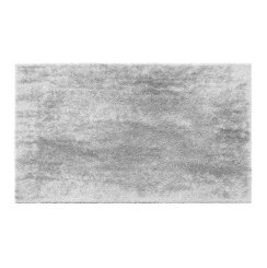 GRUND ELYSIA - Koupelnová předložka stříbrná Rozměr: 70x120 cm