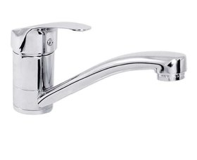 MEREO CB201N Sonáta, dřezová stojánková baterie, s ramínkem plochým 210 mm