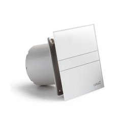 Sapho E-100 GT koupelnový ventilátor axiální s časovačem, 8W, potrubí 100mm, bílá (00900100)