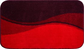 Grund FLASH rubínová 60x100 cm, koupelnová předložka