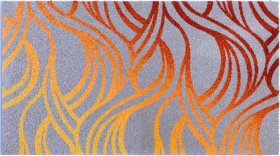 GRUND MAYRA - Koupelnová předložka oranžová Rozměr: 70x120 cm