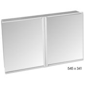 Slovplast Zrcadlová skříňka dvoudílná - 640105