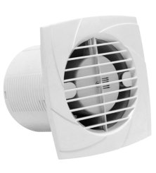 Sapho Cata B-10 PLUS koupelnový ventilátor, 15W, potrubí 100mm, bílá (00281000)