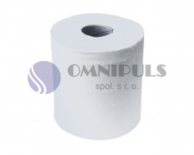 Merida RTB701 - Papírové ručníky v rolích TOP MAXI FLEXI, bílé, 2 vrst., 100% celulóza,158m, (6 rolí