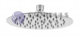 NOVASERVIS RUP/201,4 pevná sprcha průměr 200mm, NEREZ