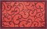 GRUND Rohožka do domácnosti GRILLO červená Rozměr: 60x85 cm