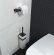 Nimco KIBO černá Toaletni WC kartáč (Ki-14094K-90)