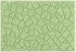 LineaDue TERAZZO - Koupelnová předložka zelená Rozměr: 50x60 cm