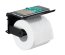 WENKO Držák WC papíru s poličkou BEZ VRTÁNÍ Classic Plus černý 22x14x18 cm