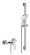 Novaservis Koupelnová sada sprchová Nobless Ego, chrom (43061KIT,0)