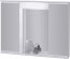 Hopa Závěsná skříňka se zrcadlem LUMIX II (OLNPSE6040)