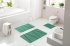 BATEX VEDIA - Koupelnová předložka zelená Rozměr: 50x60 cm