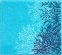 GRUND Koupelnová předložka REEF modrá Rozměr: 70x120 cm