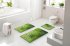 GRUND LUSIA - Koupelnová předložka zelená Rozměr: 70x120 cm