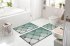 GRUND SHANGA - Koupelnová předložka zelená Rozměr: 70x120 cm