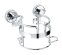 WENKO držák na vysoušeč vlasů BEZ VRTÁNÍ PowerLoc SION chrom 12,5x10,5x16 cm, z17832100