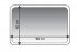 Ridder CHIC 7104307 Protiskluzová koupelnová předložka 60 x 90 cm - šedá