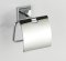 WENKO Držák WC papíru BEZ VRTÁNÍ PowerLoc LACENO kovově lesklý 14x15x8 cm