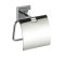 WENKO Držák WC papíru BEZ VRTÁNÍ PowerLoc LACENO kovově lesklý 14x15x8 cm