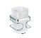 WENKO WC štětka BEZ VRTÁNÍ Premium kovově lesklá 12x8x9 cm