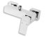 Novaservis Sprchová baterie bez příslušenství 150 mm EDGE chrom (36062/1,0)