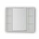 Hopa Horní závěsná zrcadlová skříňka SÉVIS 60x58,5 cm (OLNSEV60)