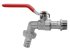 Novaservis Zahradní kulový kohout s pákou 3/8"x1/2" (CF2002/10)