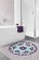 GRUND Mandala předložka VDĚČNOST fialová kruh 80 cm