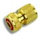 Novaservis Stop - rychlospojka 1/2" mosaz (DY8011C)