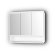 Jokey LYMO Zrcadlová skříňka (galerka) - bílá