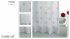 Ridder 47137 Sprchový závěs COSMOS 120 x 200 cm, textilní - šedý dekor