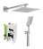 Novaservis Sprchová sada podomítková ECO, chrom (SADA36051R,0)