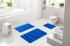 BATEX VEDIA - Koupelnová předložka modrá Rozměr: 60x100 cm