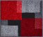 GRUND ATALA - Koupelnová předložka červená Rozměr: 60x100 cm
