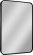 Hopa Zrcadlo bez osvětlení PIRNA BLACK (OLNZPIR6080B), 600x800
