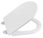 Aqualine ISABELLA WC sedátko, Soft Close, Easy Take, bílá (ES8516) (PS8516)