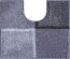 GRUND DIVISO šedá 60x100 cm, koupelnová předložka