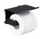WENKO Držák WC papíru s poličkou BEZ VRTÁNÍ Classic Plus černý 22x14x18 cm
