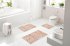 GRUND LEONIE - Koupelnová předložka terra Rozměr: 65x115 cm