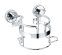 WENKO držák na vysoušeč vlasů BEZ VRTÁNÍ PowerLoc SION chrom 12,5x10,5x16 cm, z17832100