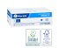 Merida PTB406 - Toaletní papír skládaný TOP, bílý, dvouvrstvý, 100% celulóza, karton/9000 ks