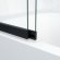 Hopa Vanová zástěna EASY SLIDE BLACK NEW (BCEASL100BCN)