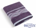 BROTEX Froté ručník 480g vlnka burgundy 50 x 100 cm