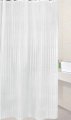 Aqualine Sprchový závěs 180x200cm, polyester, bílá (ZP001)