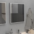 Nimco OBDELNÍKOVÁ - OSTRÉ ROHY LED zrcadlo 700x700 s dotykovým senzorem (ZP 13077V)