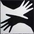 GRUND BODY bílá 90x90 cm