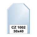 Ellux Zrcadlo šestiúhelník s fazetou FBS CZ - 1002 (rozměr 30*40cm)